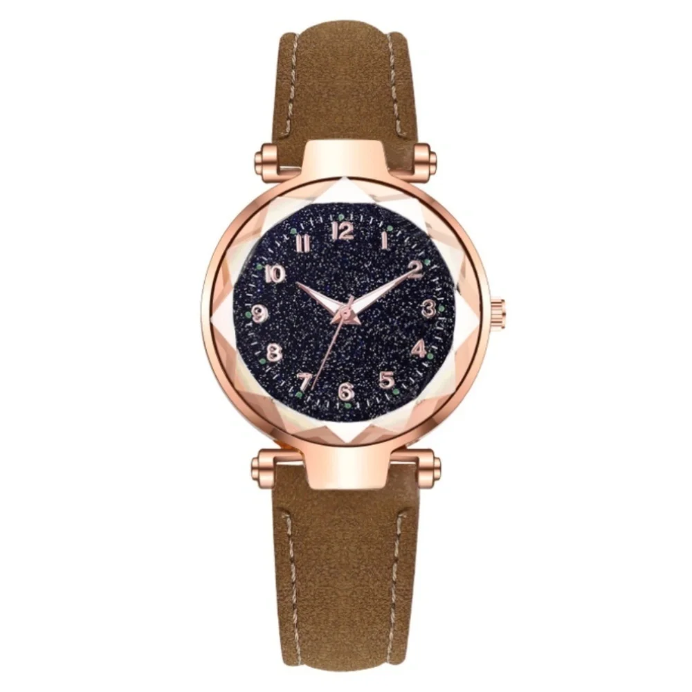 *AOIFE* Brown x Rose Gold Chic Fashion Quartz Watch